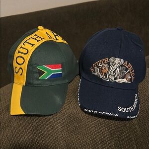 South Africa Themed Caps
